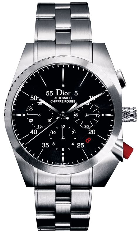 dior homme watch|Dior chiffre rouge men's watch.